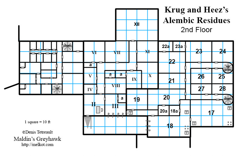 Krug and Keez's Alembic Residues - 2nd Floor